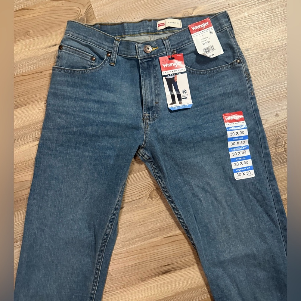 Wrangler Men's Classic Denim Jeans